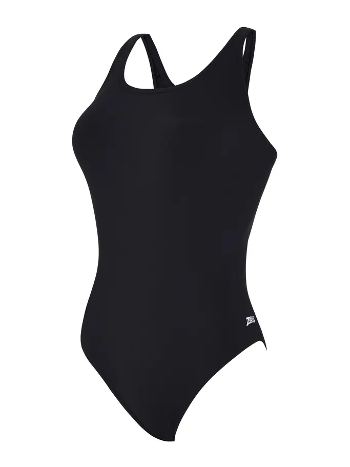 , voir image en taille réelle de la vue frontale de Product detail - Cottesloe Powerback One Piece black
