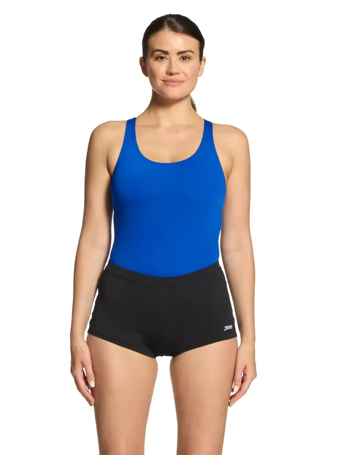 Sale, view full size image of Front view of Product detail - Harlem Boyleg Short black