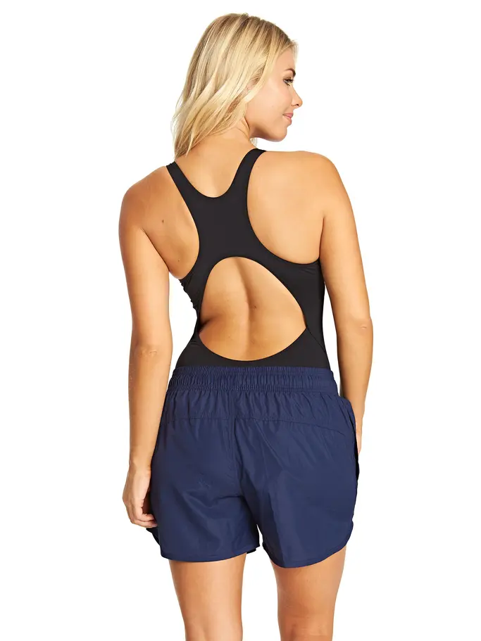 Sale,Clearance, view full size image of Front view of Product detail - Indie Drawstring Short navy