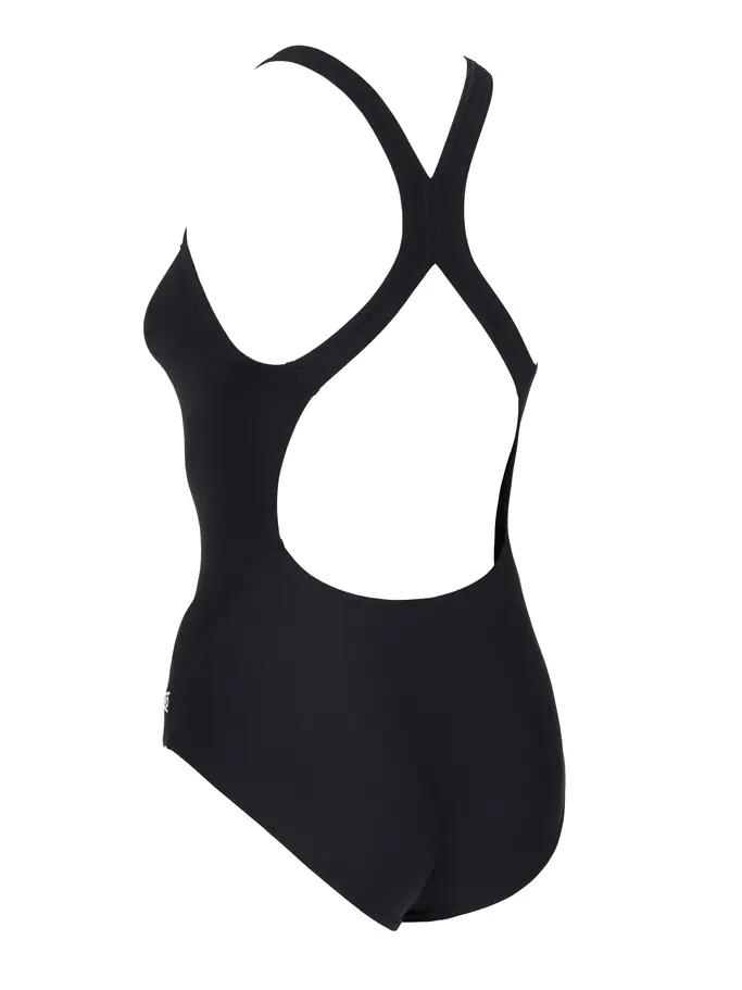 , view full size image of Front view of Product detail - Cottesloe Flyback Swimsuit black