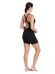 Display front view 2 of Product detail - Cottesloe Black One Piece Legsuit black