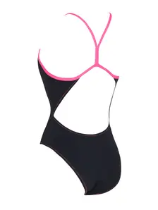 Display front view 7 of Product detail - Blaze Skyback One Piece Swimsuit black/magenta