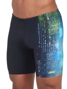 Display front view 5 of Product detail - Mens Grit Print Mid Jammer GRIT