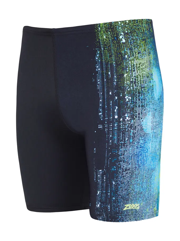Sale, Ver imagen de tamaño completo de Vista frontal de Product detail - Mens Grit Print Mid Jammer GRIT
