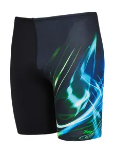 Display front view 3 of Product detail - Mens Ocean Swirl Print Jammer OCSW