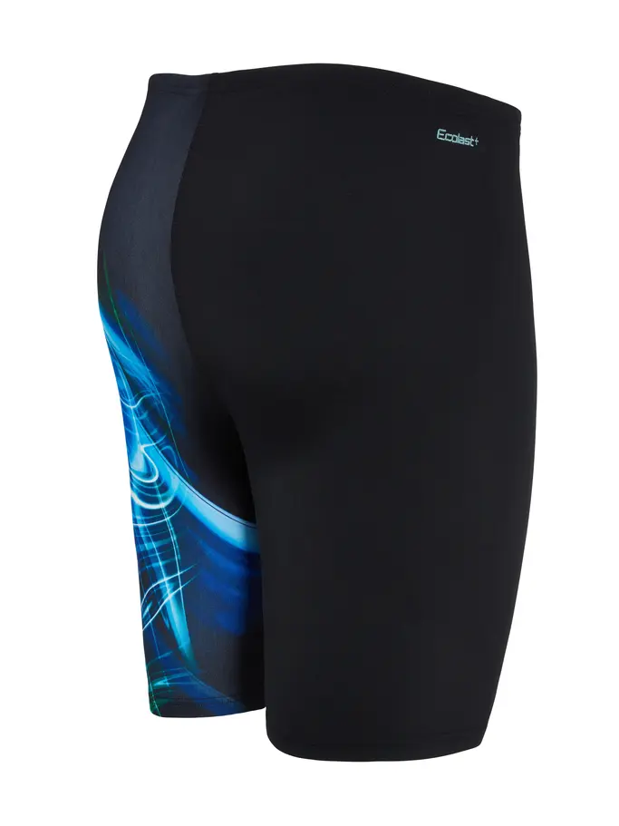 Sale, Ver imagen de tamaño completo de Vista frontal de Product detail - Mens Ocean Swirl Print Jammer OCSW