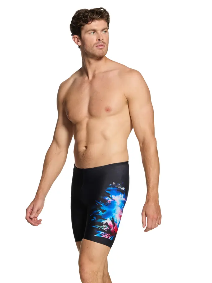New, view full size image of Front view of Product detail - Mens Skydreamer Print Mid Jammer SKYD
