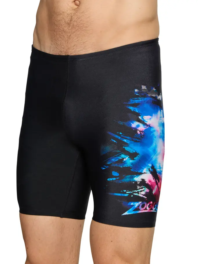 New, view full size image of Front view of Product detail - Mens Skydreamer Print Mid Jammer SKYD