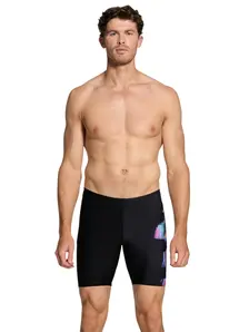Display front view 1 of Product detail - Mens Sunset Print Mid Jammer SUNS