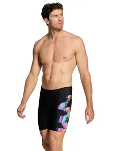 Display front view 4 of Product detail - Mens Sunset Print Mid Jammer SUNS