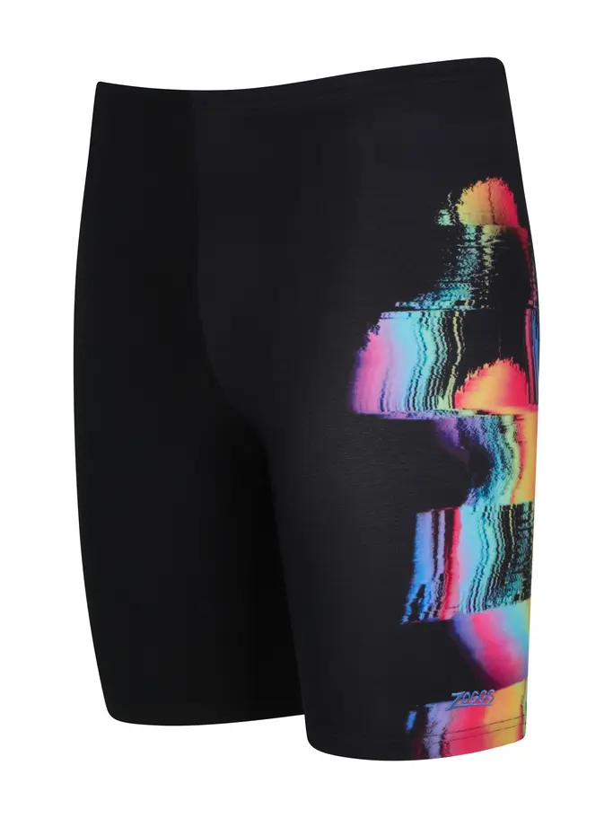 New, view full size image of Front view of Product detail - Mens Sunset Print Mid Jammer SUNS