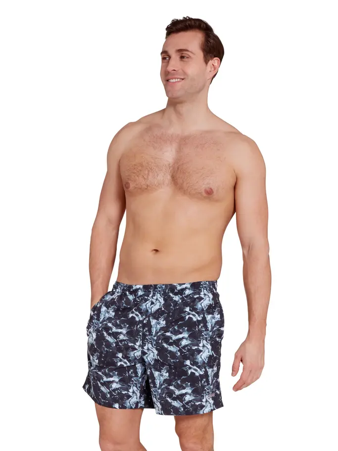 Sale, view full size image of Front view of Product detail - Hydro Mens 16 Inch Water Shorts HYBK