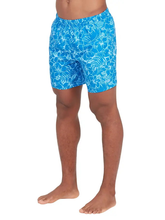 Sale,Clearance, view full size image of Front view of Product detail - Tropic Bloom Mens 16 Inch Water Shorts TRBL