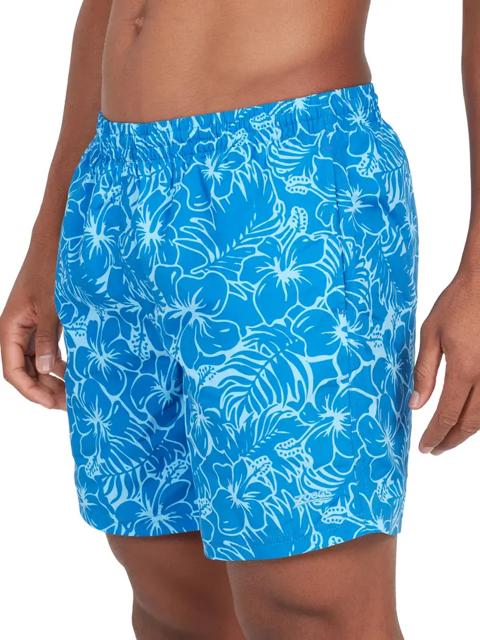 Sale,Clearance, view full size image of Front view of Product detail - Tropic Bloom Mens 16 Inch Water Shorts TRBL