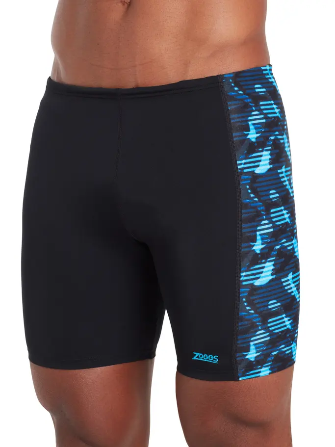 Sale, view full size image of Front view of Product detail - Mens Glare Panelled Mid Jammer GLAR