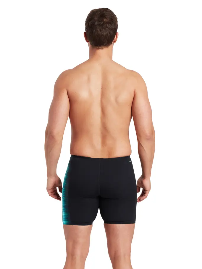 Sale,Clearance, view full size image of Front view of Product detail - Mens Pipeline Print Panelled Mid Jammer PPLN