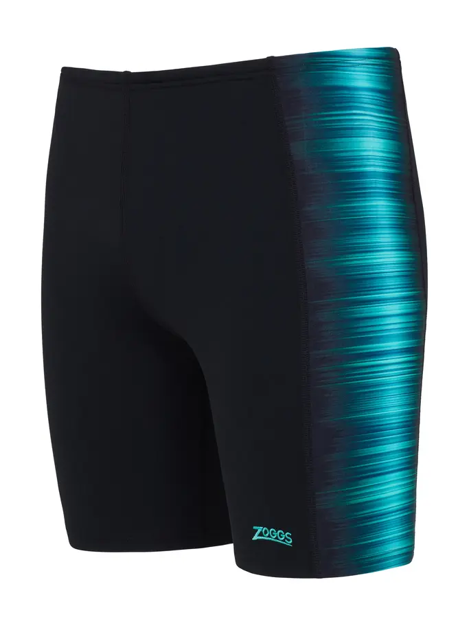 Sale,Clearance, view full size image of Front view of Product detail - Mens Pipeline Print Panelled Mid Jammer PPLN
