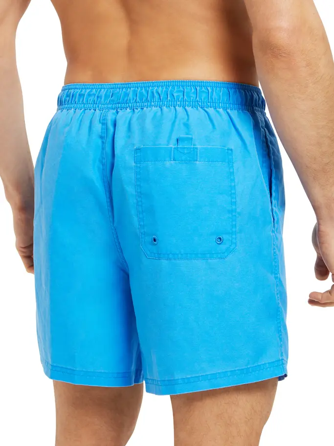 , voir image en taille réelle de la vue frontale de Product detail - Mens Mosman Washed 15 inch Shorts blue
