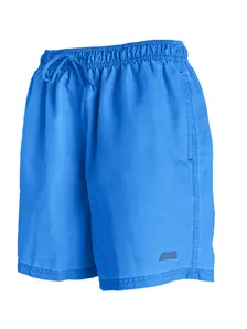 Display front view 4 of Product detail - Mens Mosman Washed 15 inch Shorts blue