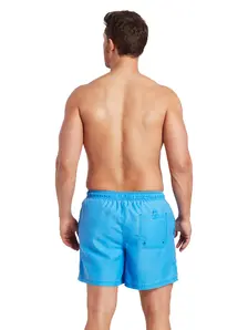Display front view 2 of Product detail - Mens Mosman Washed 15 " Shorts Ecodura blue