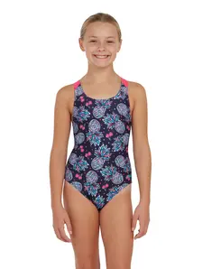 Display front view 1 of Product detail - Girls Fruity Flyback Swimsuit FRUF