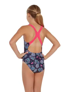 Display front view 2 of Product detail - Girls Fruity Flyback Swimsuit FRUF