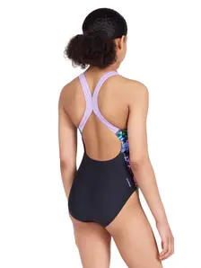 Display front view 2 of Product detail - Girls Mystery Flyback One Piece Swimsuit MYSF