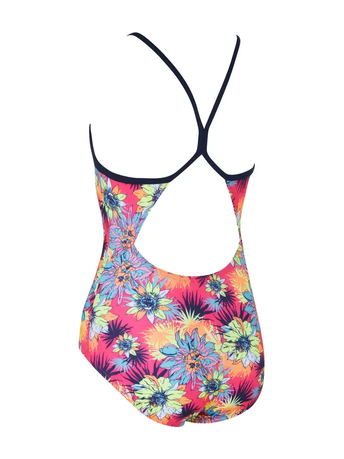 , view full size image of Front view of Product detail - Girls Summer Daze Sprintback Swimsuit SUMF