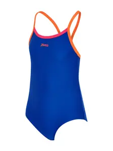 Display front view 4 of Product detail - Girls Kerrawa Kerrawa Strikeback Swimsuit RYOM