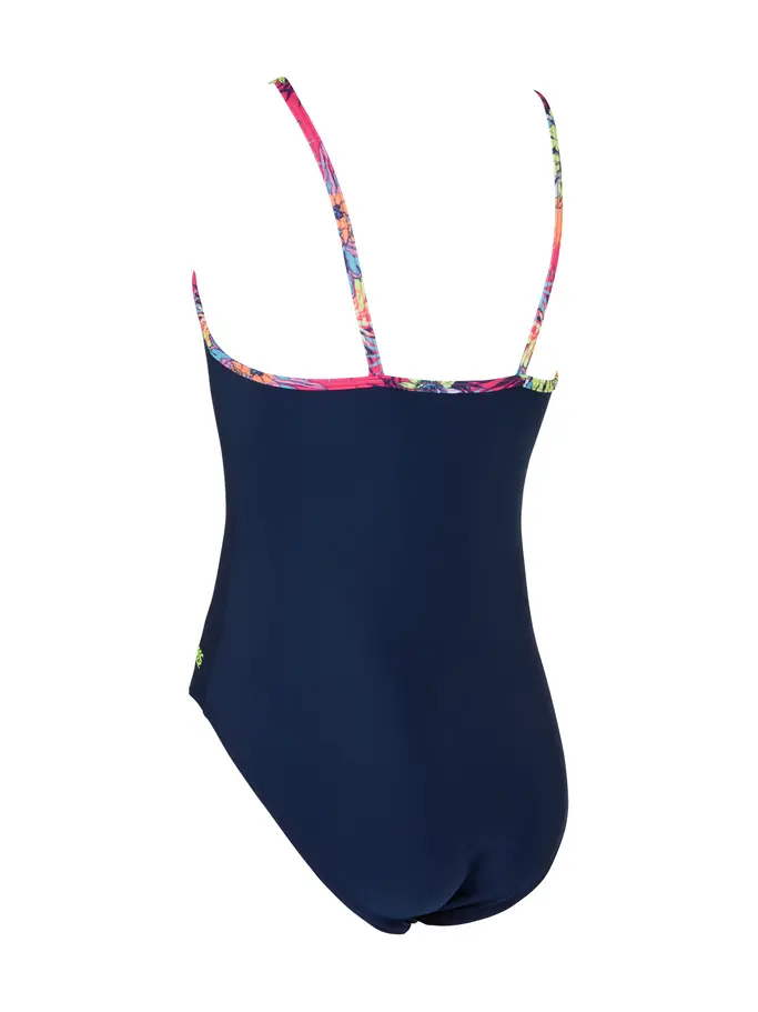 Sale,Clearance, view full size image of Front view of Product detail - Summer Daze Classicback Girls Swimsuit SUMF