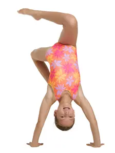 Display front view 5 of Product detail - Junior Girls Waikiki Scoopback Swimsuit WAIF