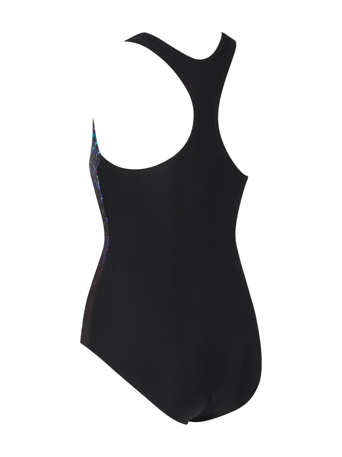 New, view full size image of Front view of Product detail - Junior Girls Dragonfly Sonic Back Swimsuit DRFF