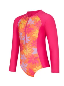 Display front view 1 of Product detail - Junior Girls Waikiki Paddle Suit WAIF