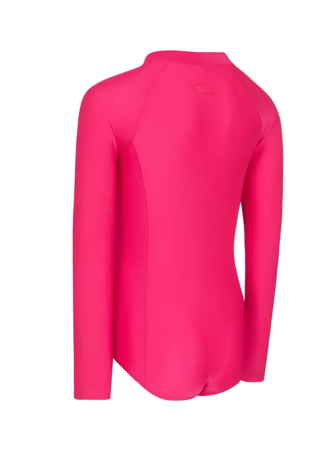 New, view full size image of Front view of Product detail - Junior Girls Waikiki Paddle Suit WAIF