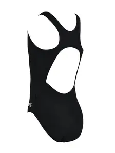 Display front view 4 of Product detail - Girls Cottesloe Sportsback One Piece black