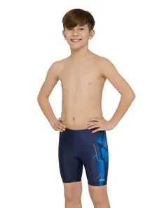 Display front view 1 of Product detail - Boys Combat Mid length Swimming Jammer COMB