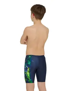 Display front view 2 of Product detail - Boys Mako Mid length Swimming Jammer MAKO