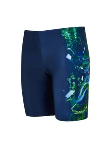 Display front view 6 of Product detail - Boys Mako Mid length Swimming Jammer MAKO