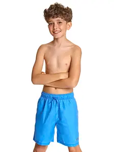 Display front view 2 of Product detail - Junior Boys Mosman Washed 15'' Shorts blue