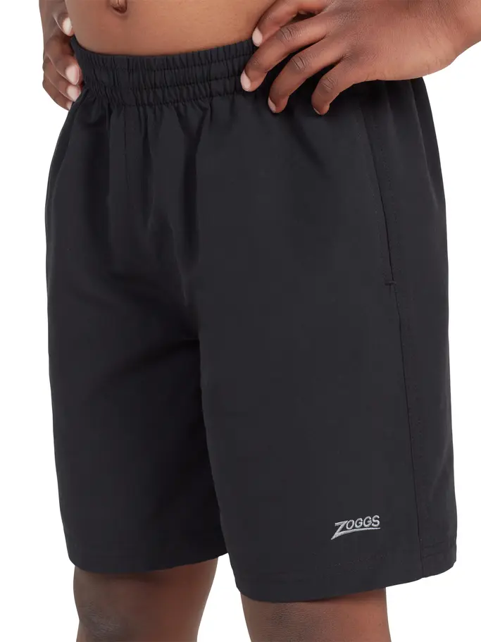 , Ansicht Großes Bild der Vorderseite Product detail - Boys Penrith 15 Inch Length Shorts - Ecodura black