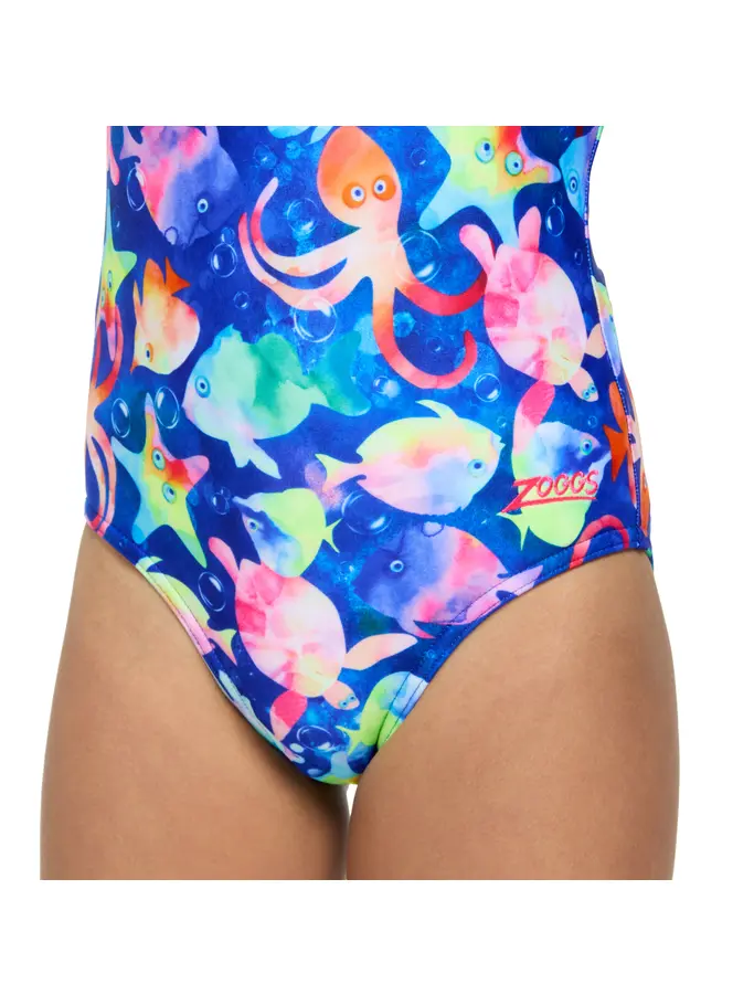 Sale, Ver imagen de tamaño completo de Vista frontal de Product detail - Girls Lily Actionback One Piece BUBB
