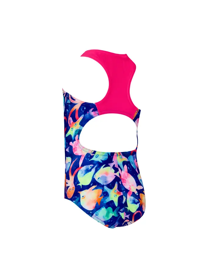 Sale, Ver imagen de tamaño completo de Vista frontal de Product detail - Girls Lily Actionback One Piece BUBB