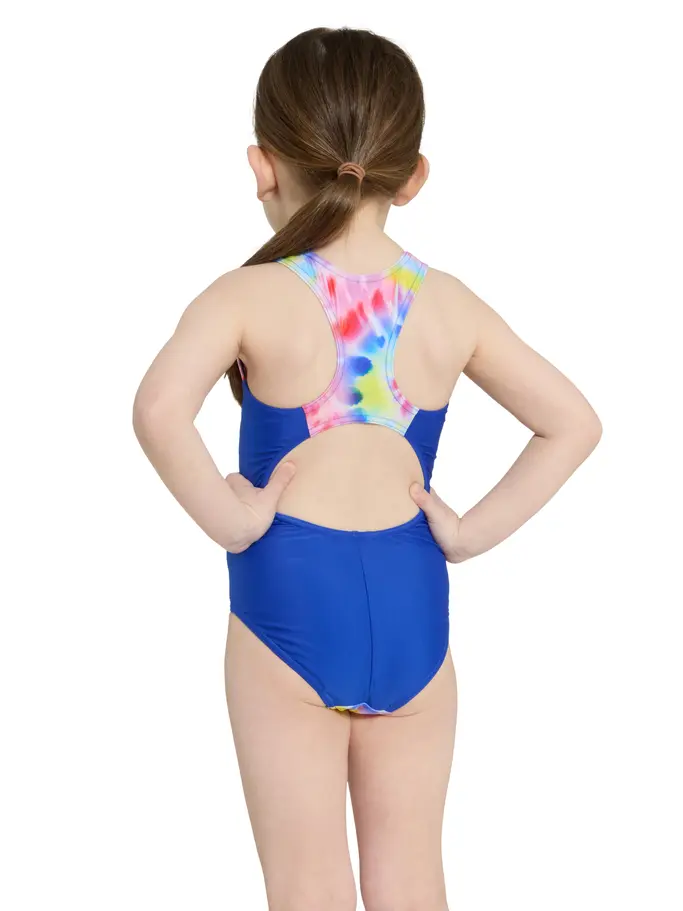 Sale, view full size image of Front view of Product detail - Girls Twister Actionback One Piece Swimsuit TWIS