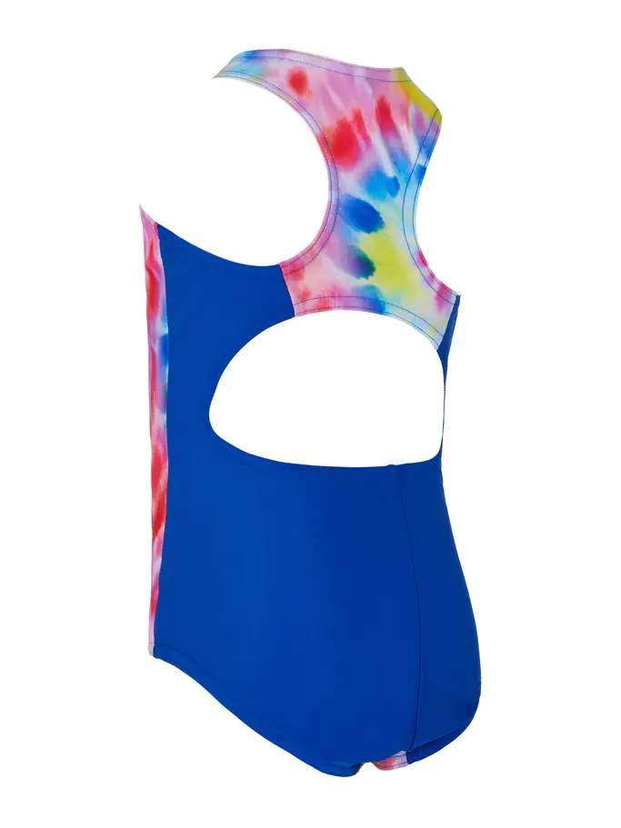 Sale, view full size image of Front view of Product detail - Girls Twister Actionback One Piece Swimsuit TWIS