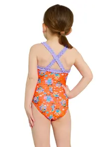 Display front view 2 of Product detail - Girls Tinker Crossback Swimsuit TINK