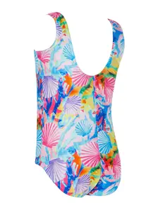 Display front view 4 of Product detail - Girls Crazy Clams Scoopback One Piece CZCL