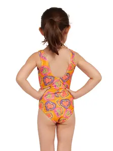 Display front view 2 of Product detail - Girls Heartthrob Scoopback One Piece HTTR
