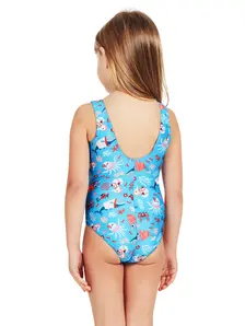 Display front view 3 of Product detail - Girls Sea Disco Scoopback One Piece SEDI
