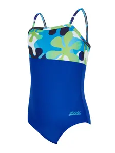 Display front view 4 of Product detail - Girls Wild Child Panel Classicback Swimsuit WLCH