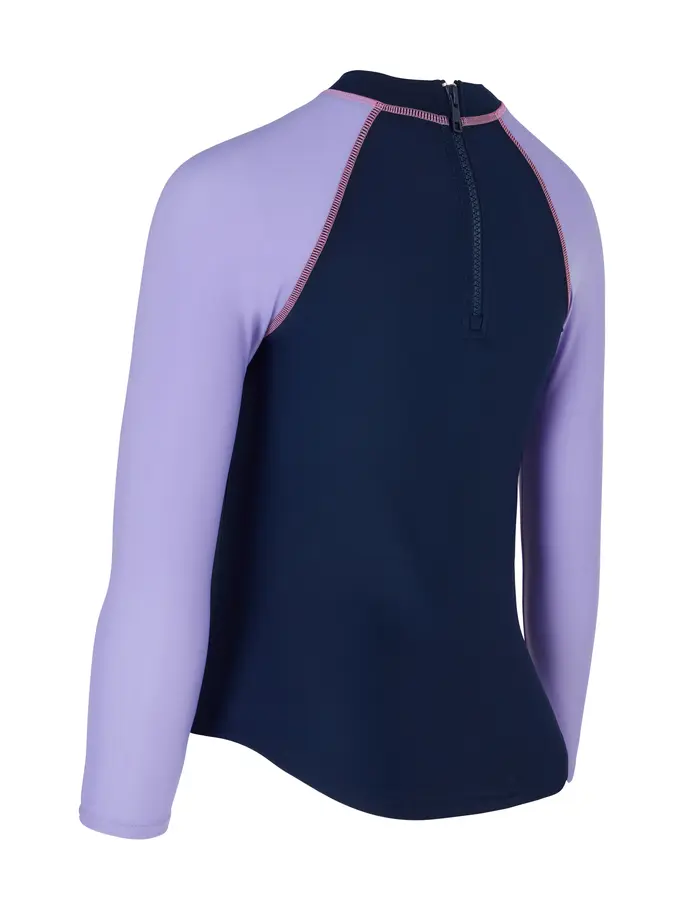 , view full size image of Front view of Product detail - Coral Candy Long Sleeve Sun Top CORA